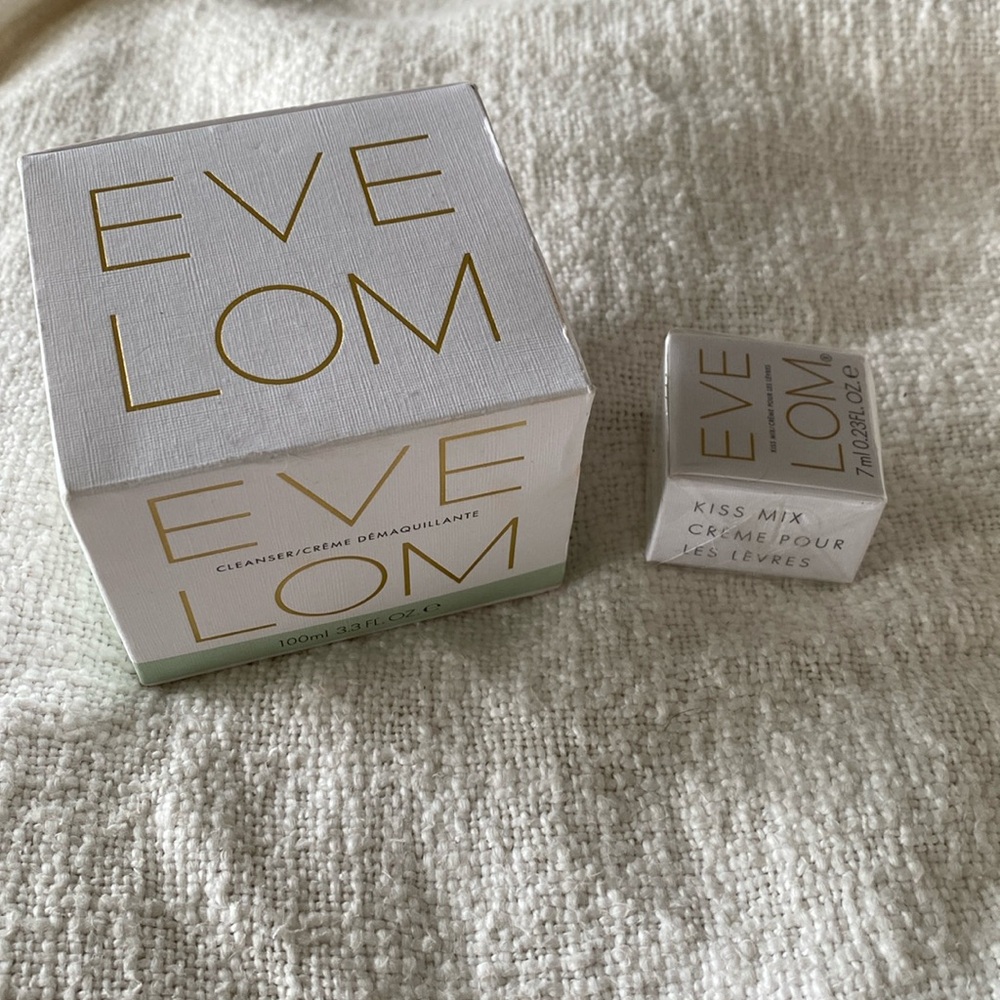 EVE LOM SET: Cleaner Crème and Kiss Mix